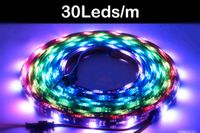 6x 1 Meter WS 2812b Stripe ip30 30 Led/m Sachsen - Großhartmannsdorf Vorschau