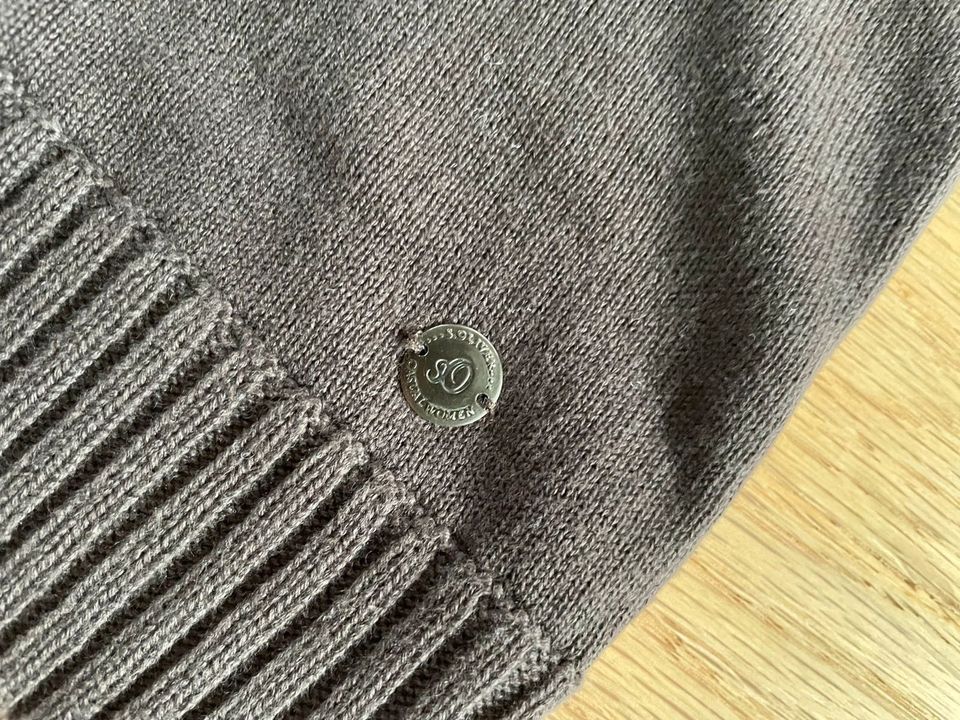 s.Oliver Damen Rollkragen Pullover, Strick, braun, Größe 38 in Schaafheim