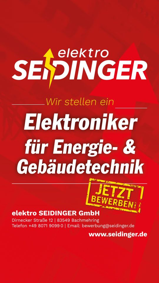 Elektroniker für Energie- und Gebäudetechnik Elektriker in Eiselfing