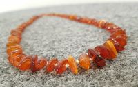 BUTTERSCOTCH BERNSTEIN KETTE NATUR AMBER SCHMUCK 35CM (70CM) ÜBER Berlin - Charlottenburg Vorschau