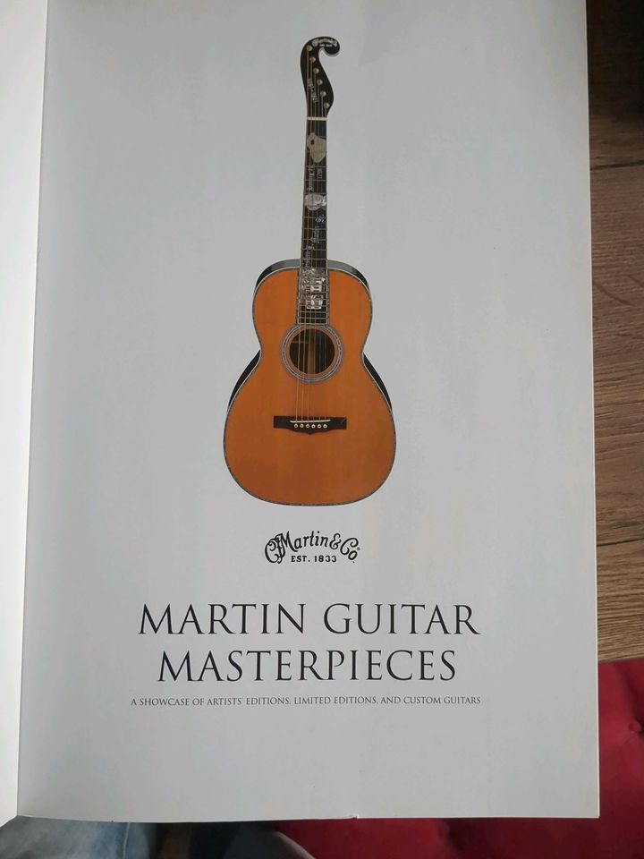 Martin Guitar Masterpieces Buch Martin Gitarre Guitar in Edertal