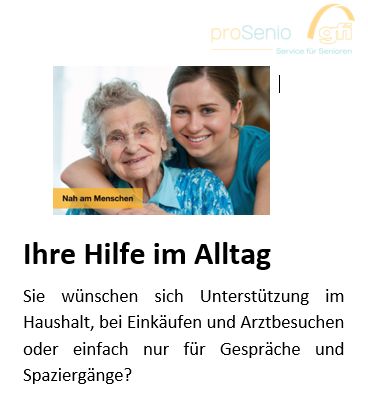 Hilfe Haushalt Alltag Entlastung in Windischeschenbach