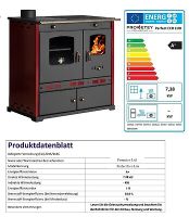 Küchenofen Holzherd Perfect ECO LUX bordeaux - 7,38kW Sachsen - Bernsdorf Vorschau