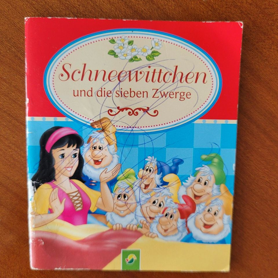 Schneewittchen und die sieben Zwerge / Mini-Buch / Büchlein in Viersen