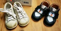 Baby Schuhe Größe 18 Lauflernschuhe Lederschuhe Geox Pinguin Schleswig-Holstein - Krummbek Vorschau