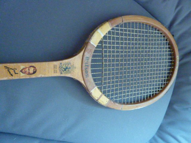 ALTER Tennisschläger 1949 von Wilson Jack Kramer Davis Cab Gewi. in Oberneisen