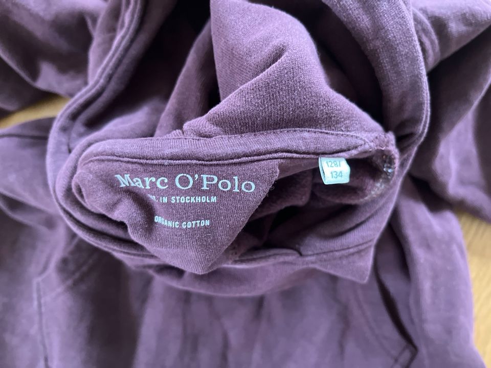 Marc O‘Polo Kapuzenkleid Kleid Größe 116 122 bordeaux-rot in Seeon