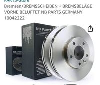 VW T5/Touareg Bremsscheiben Vorne belüftet Ø 308mm Niedersachsen - Hesel Vorschau