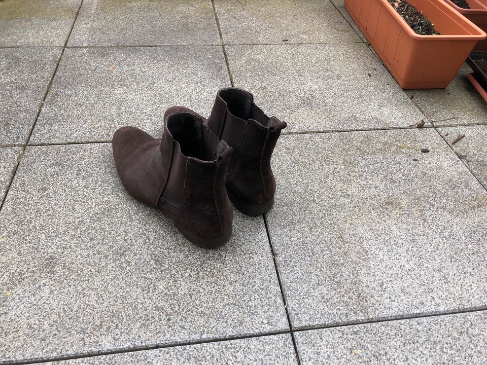 Wildleder-Stiefeletten Herren Gr. 42 — Nur Abholung in Köln