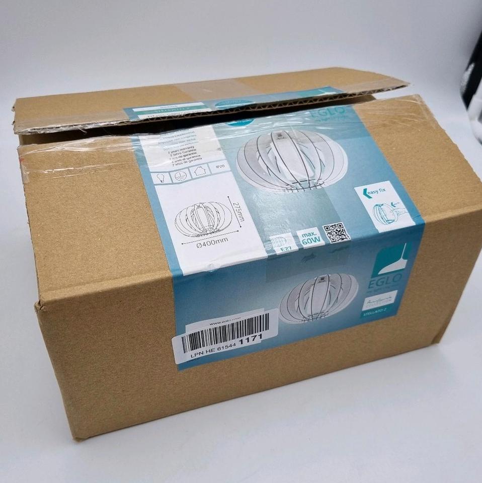 Eglo Deckenlampe Deckenleuchte Lampe Stellato 2 Holz Glas 28€* in Vettweiß