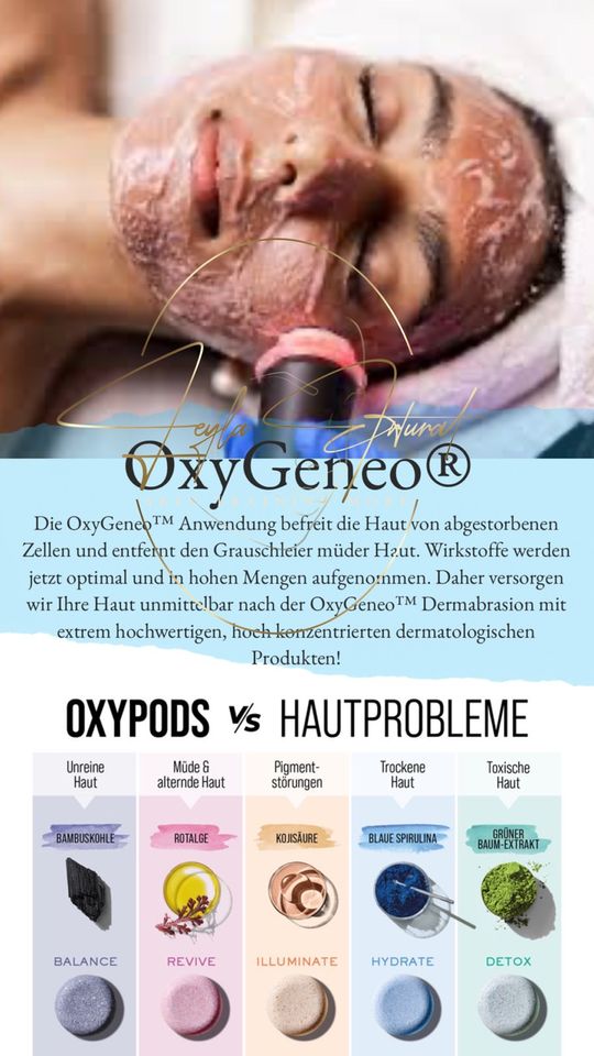 OxyGeneo Sauerstoff Behandlung AntiAging Kosmetik in Köln