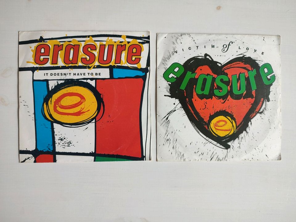 Vinyl Platten Singles Erasure in Essen