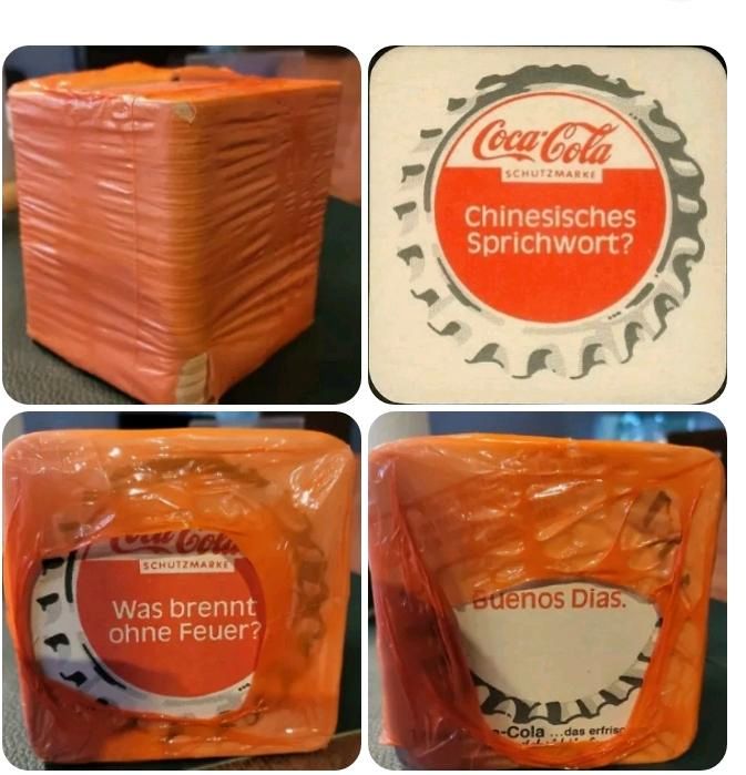 Coca-Cola Untersetzer Bierdeckel 100 Stück in Essen