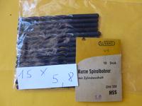 Spiralbohrer DDR Werkö   5,8  HSS    15 Stück Sachsen - Hohenstein-Ernstthal Vorschau