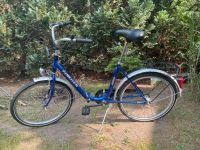 Fischer Fahrrad 24 Zoll/ Klapprad Blau Brandenburg - Teltow Vorschau