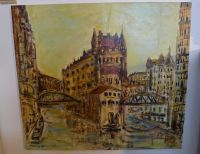 Ölgemälde , Fred Nömaier , Hamburg, Speicherstadt ,85 x 75 cm Baden-Württemberg - Warthausen Vorschau