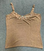 Träger-Top von APRIORI mit Pailletten, Gr. 42 Hessen - Rosbach (v d Höhe) Vorschau