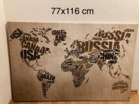 Bild Weltkarte 77x116cm Nordrhein-Westfalen - Ahlen Vorschau