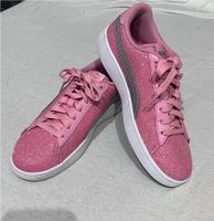 Puma Schuhe Gr.38,5 Pink Glitzer Baden-Württemberg - Erbach Vorschau