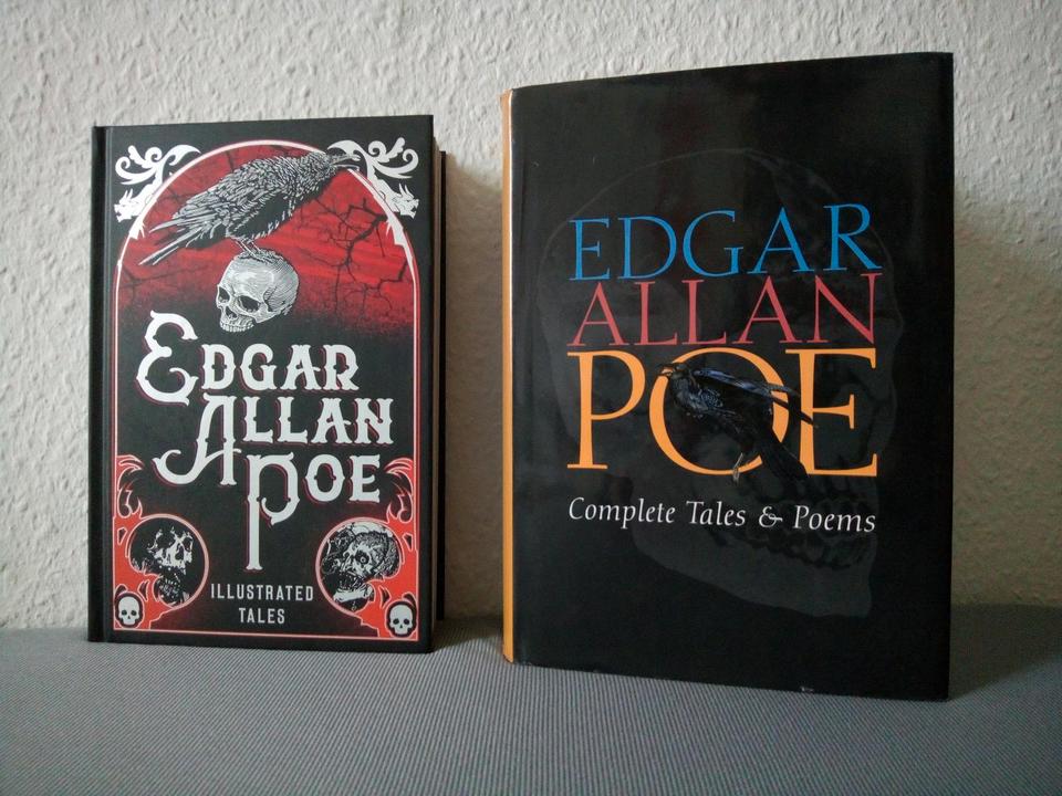 2x Edgar A. Poe Illustrated Tales and Poems | engl. Buch Geschenk in Dresden