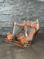 GUESS Sandalen Plateau High Heel Gr. 38 Saarland - Heusweiler Vorschau
