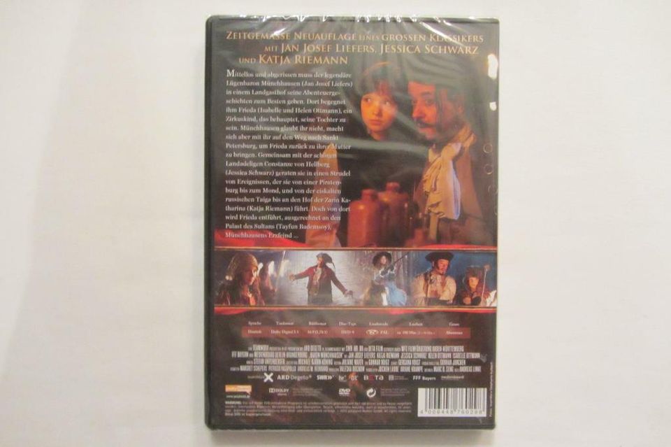 DVD - BARON MÜNCHHAUSEN - JAN JOSEF LIEFERS - JESSICA SCHWARZ in Buchloe