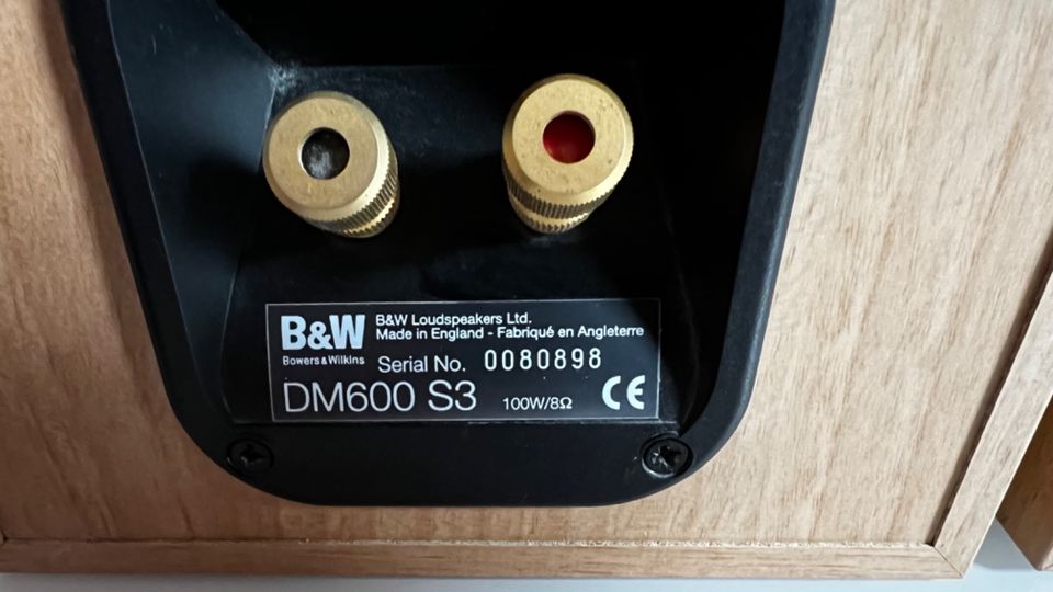 Bowers & Wilkins DM600S3 Lautsprecher - - 4 Stück in Schwabenheim an der Selz