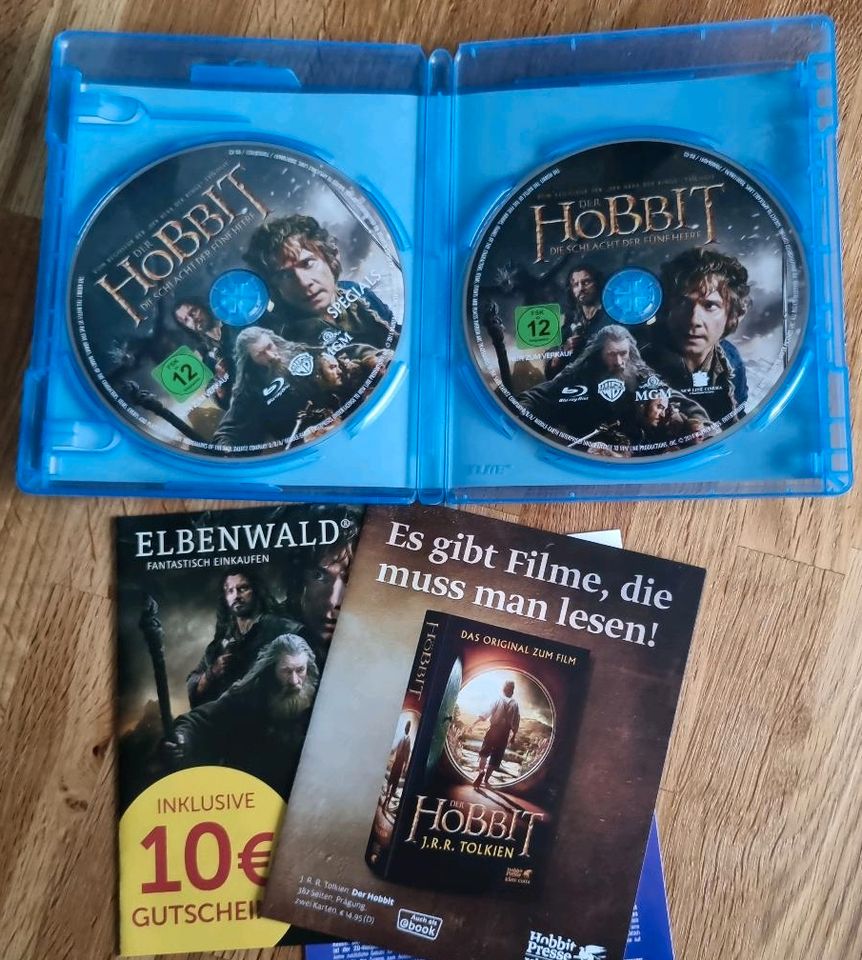 Der Hobbit - Die Schlacht der Fünf Heere Blu Ray in Immenhausen