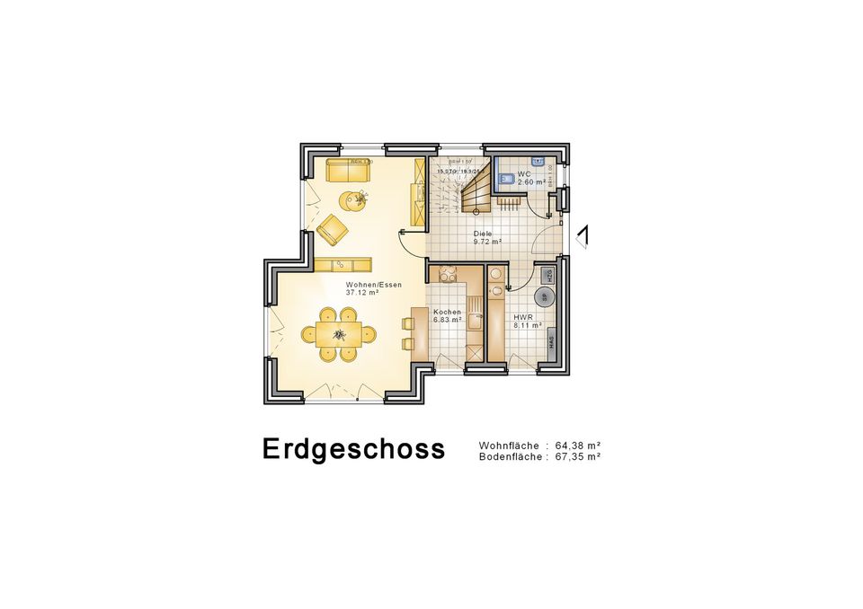 Sie haben das Grundstück - Planen und Bauen- Stadtvilla 120 - Traumhaus Alles aus einer Hand in Wiefelstede