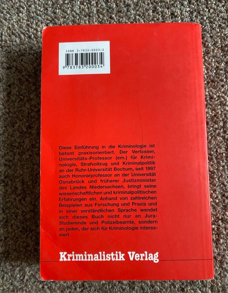 Grundlagen Kriminologie Schwind praxisorientierte Einführung in Stuhr