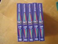 5 originalverpackte FUJI HQ+ 240 VHS Videokassetten, 4h Bayern - Regensburg Vorschau