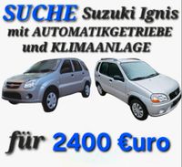 Suche Suzuki Ignis mit AUTOMATIKGETRIEBE und KLIMAANLAGE Hessen - Rüsselsheim Vorschau