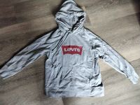 Pullover Hoodie grau mit rotem Logo von LEVI'S in Gr. S Schleswig-Holstein - Großsolt Vorschau