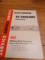 SERVICEANLEITUNG RFT DDR VERSTÄRKER SV3000 Sachsen - Riesa Vorschau