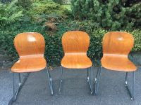 3 Pagholz Stühle Neuwieder Schulmöbel 70er Stapelstühle 75€ zus. Elberfeld - Elberfeld-West Vorschau