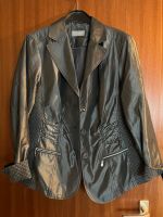 Blazer Jacke Kostüm Silber grau glänzend gr. 46 / XXXL Nordrhein-Westfalen - Mönchengladbach Vorschau