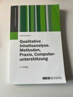 Qualitative Inhaltsanalyse . Methoden, Praxis, Comp. / Kuckartz Nordrhein-Westfalen - Neuss Vorschau