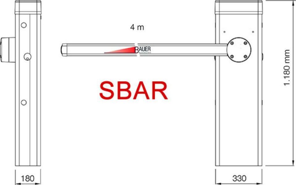 Edelstahl Schranke, Parkschranke, Automatische Schranken in Au