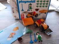 Playmobil 4486 Gartentraktor mit Anhänger Nordrhein-Westfalen - Alsdorf Vorschau