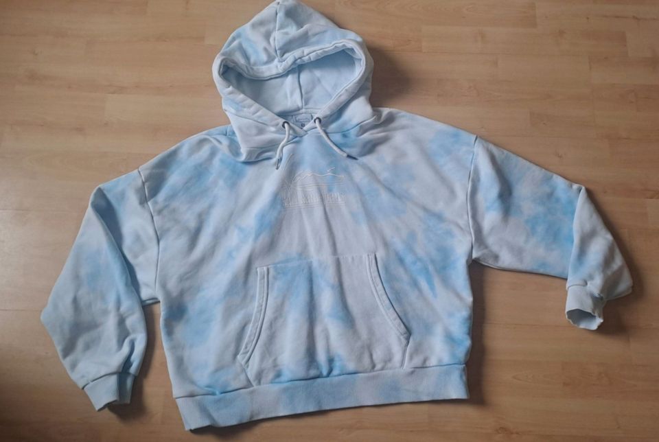 Karl Kani Hoodie Kapuzen Pullover Gr. M, hellblau, sehr gepflegt in Dresden