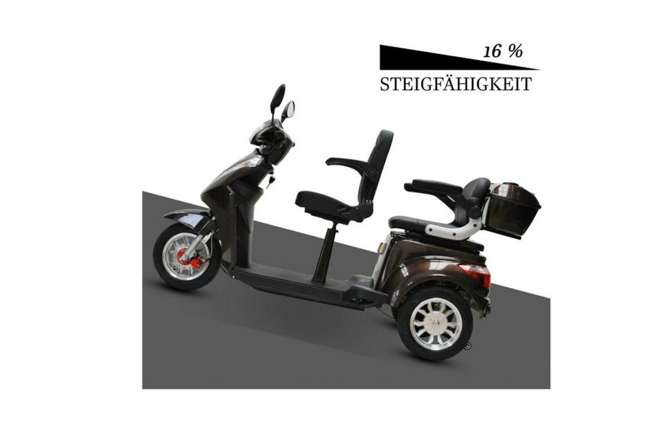 Elektromobil 1000 Watt, 25 km/h, 2 Pers.ECO ENGEL 503 in Herzberg/Elster