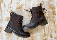 Will’s Vegan Shop Schnürstiefel Gr. 36 vegane Lederoptik Bayern - Puchheim Vorschau
