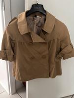 H&M kurz trench beige 34 vintage Nordrhein-Westfalen - Kevelaer Vorschau