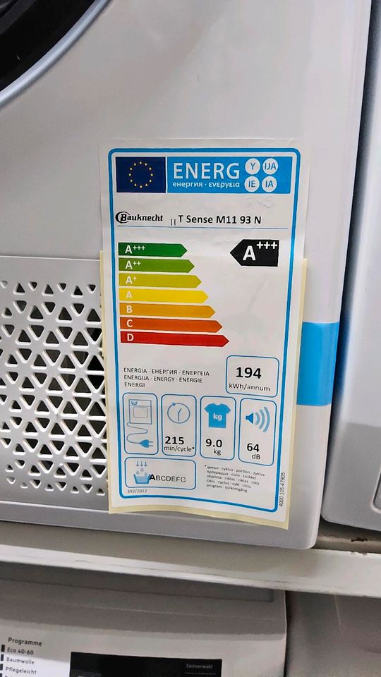 BAUKNECHT Wärmepumpentrockner T Sense M11 93 N, 9 kg in Bonn - Beuel |  Waschmaschine & Trockner gebraucht kaufen | eBay Kleinanzeigen ist jetzt  Kleinanzeigen