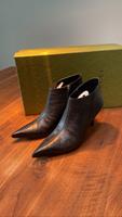 Gucci Stiefelette Monogram Braun 36,5 36 37 Ankle Boots High Heel München - Maxvorstadt Vorschau