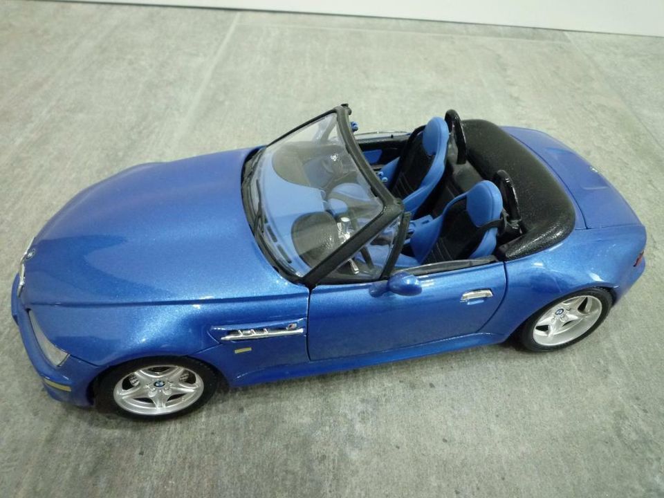 BMW M roadster 1996 1:18 Blau Inkl. Versand in Satteldorf