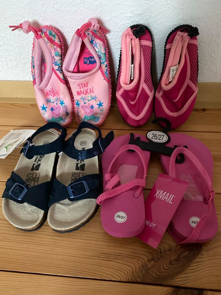 Schuhpaket Mädchen Gr 27 in Weischlitz