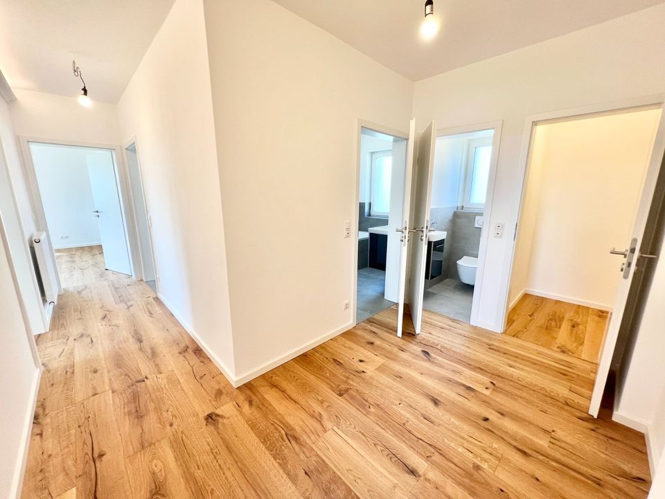 Energieklasse A! neue 3,5 Zi. ETW, Balkon, offeneKüche,Wärmepumpe in Eggolsheim