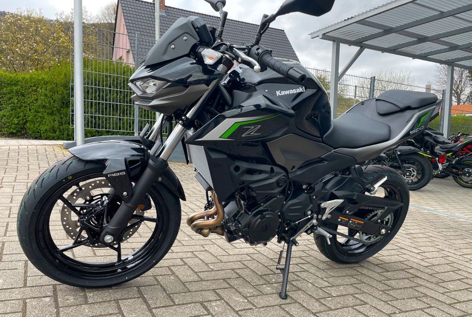 Kawasaki Z 500 /500,-€ Starterbonus/4 Jahre Garantie in Schriesheim