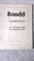 Gerbstedt, Programmheft vom "Heimatfest" 1954, 16 Seiten Sachsen - Beucha Vorschau
